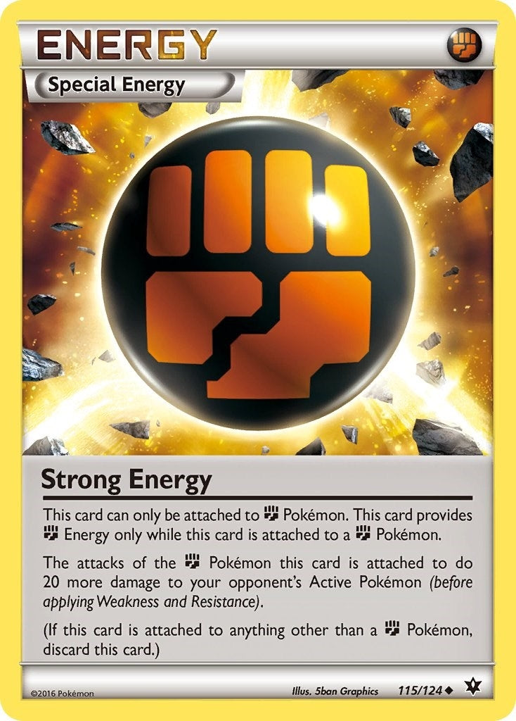 Image for Strong Energy (115/124) (XY - Fates Collide) (FCO) - Pokemon