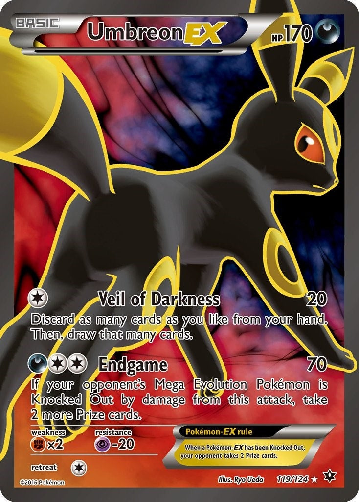 Image for Umbreon EX (Full Art) (119/124) (XY - Fates Collide) (FCO) - Pokemon