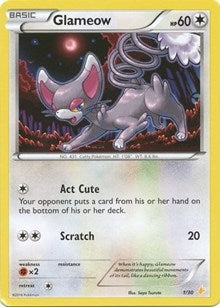 Image for Glameow (27) (27/30) (XY Trainer Kit: Pikachu Libre & Suicune) (PR) - Pokemon