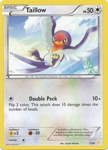 Image for Taillow (7/30) (XY Trainer Kit: Pikachu Libre & Suicune) (PR) - Pokemon