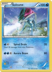 Image for Suicune (14 - Non-Holo) (14/30) (XY Trainer Kit: Pikachu Libre & Suicune) (PR) - Pokemon