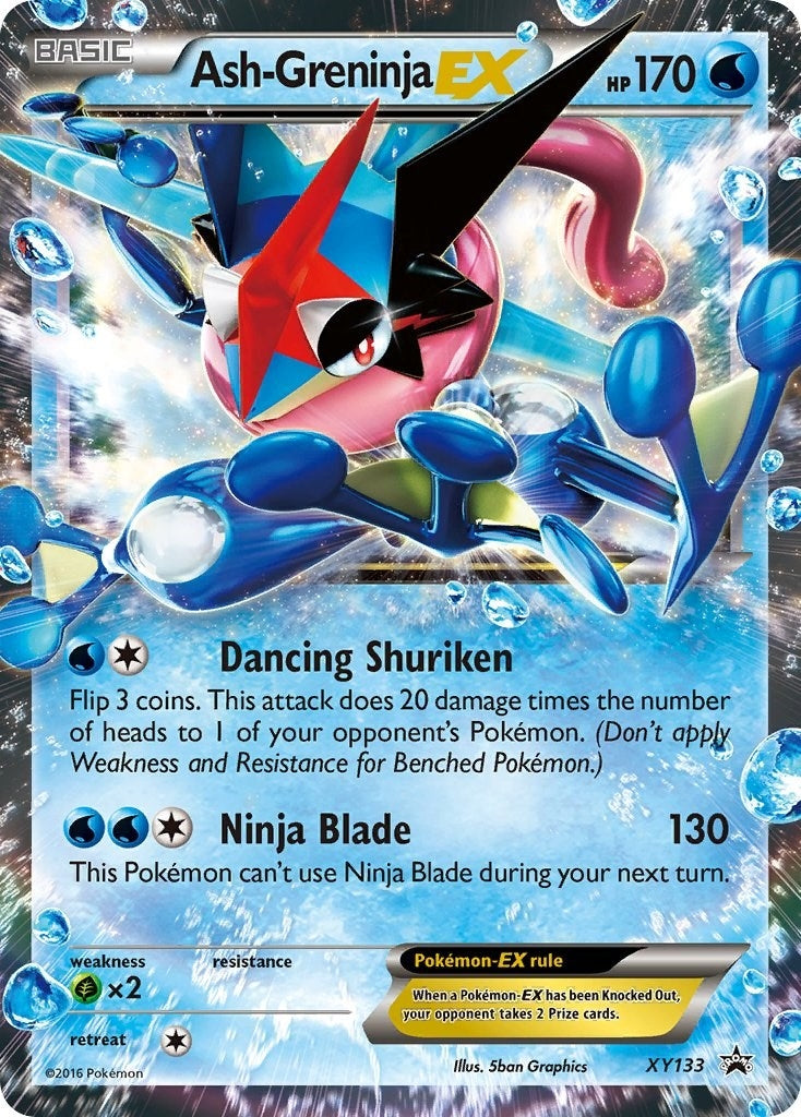 Image for Ash-Greninja EX - XY133 (XY133) (XY Promos) (PR) - Pokemon