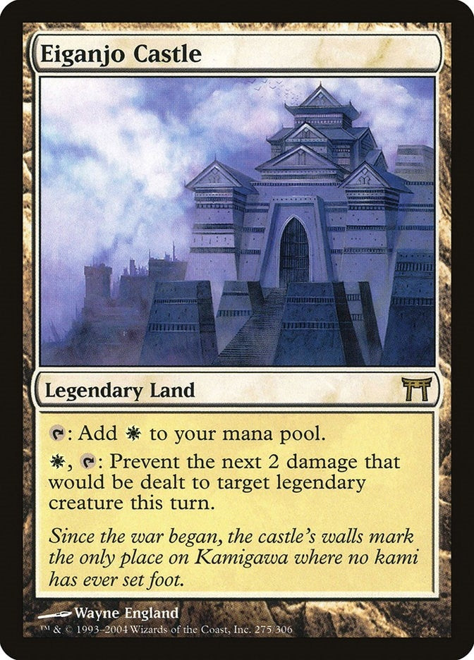 Eiganjo Castle (275) (Champions of Kamigawa)