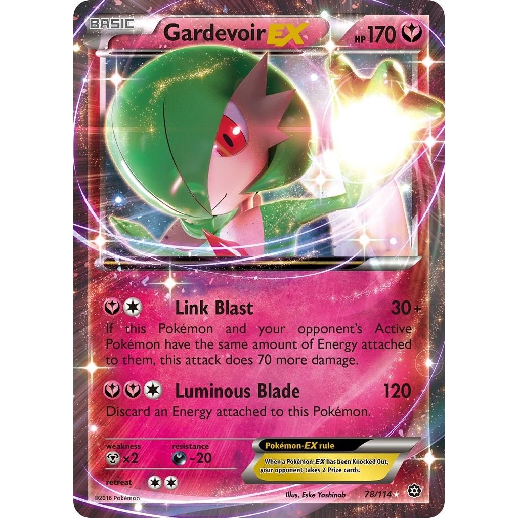 Image for Gardevoir EX (78/114) (XY - Steam Siege) - Pokemon