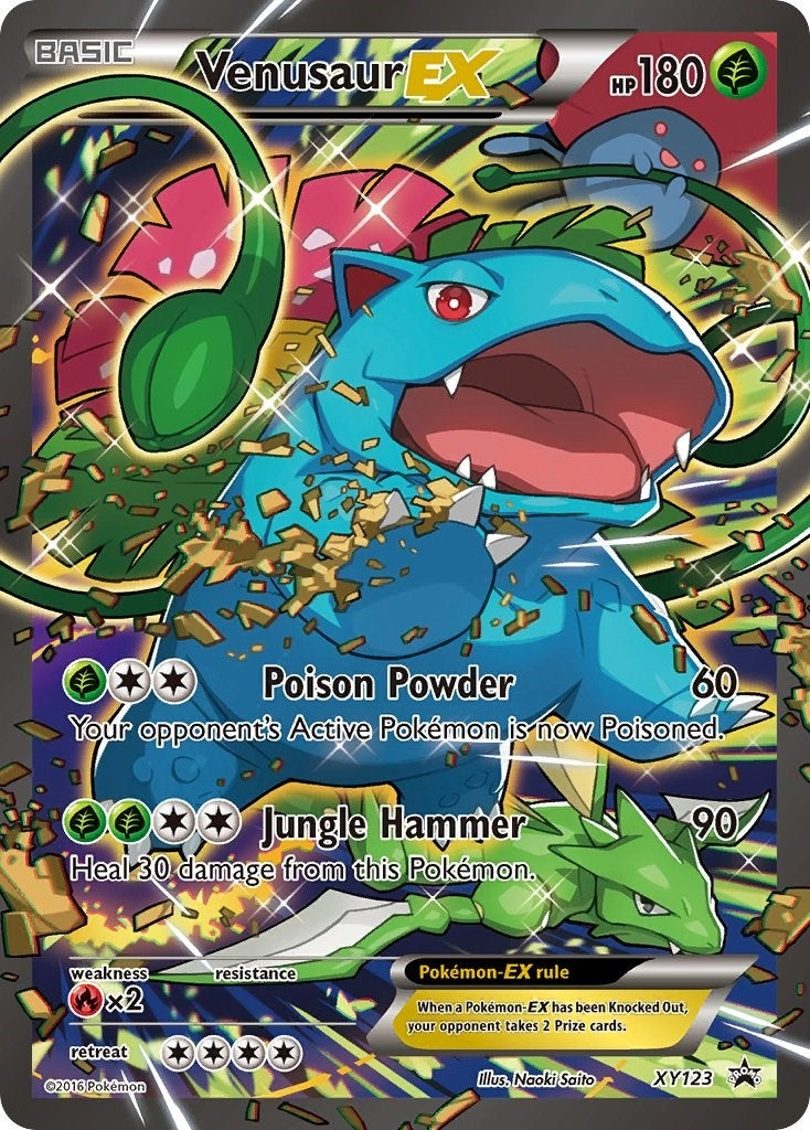 Image for Venusaur EX - XY123 (XY123) (XY Promos) (PR) - Pokemon