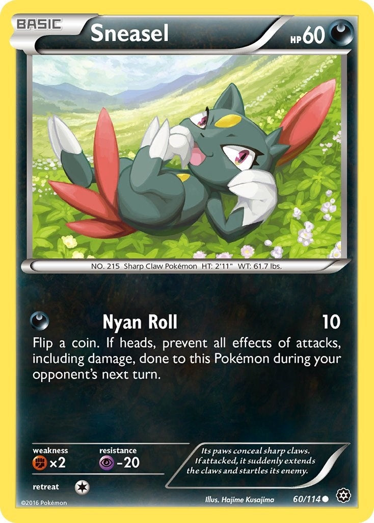 Image for Sneasel (60/114) (XY - Steam Siege) (STS) - Pokemon