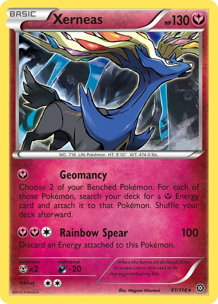 Image for Xerneas (81/114) (XY - Steam Siege) (STS) - Pokemon