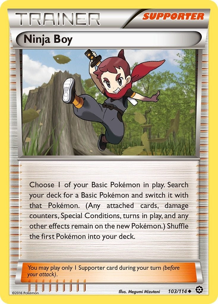Image for Ninja Boy (103/114) (XY - Steam Siege) (STS) - Pokemon