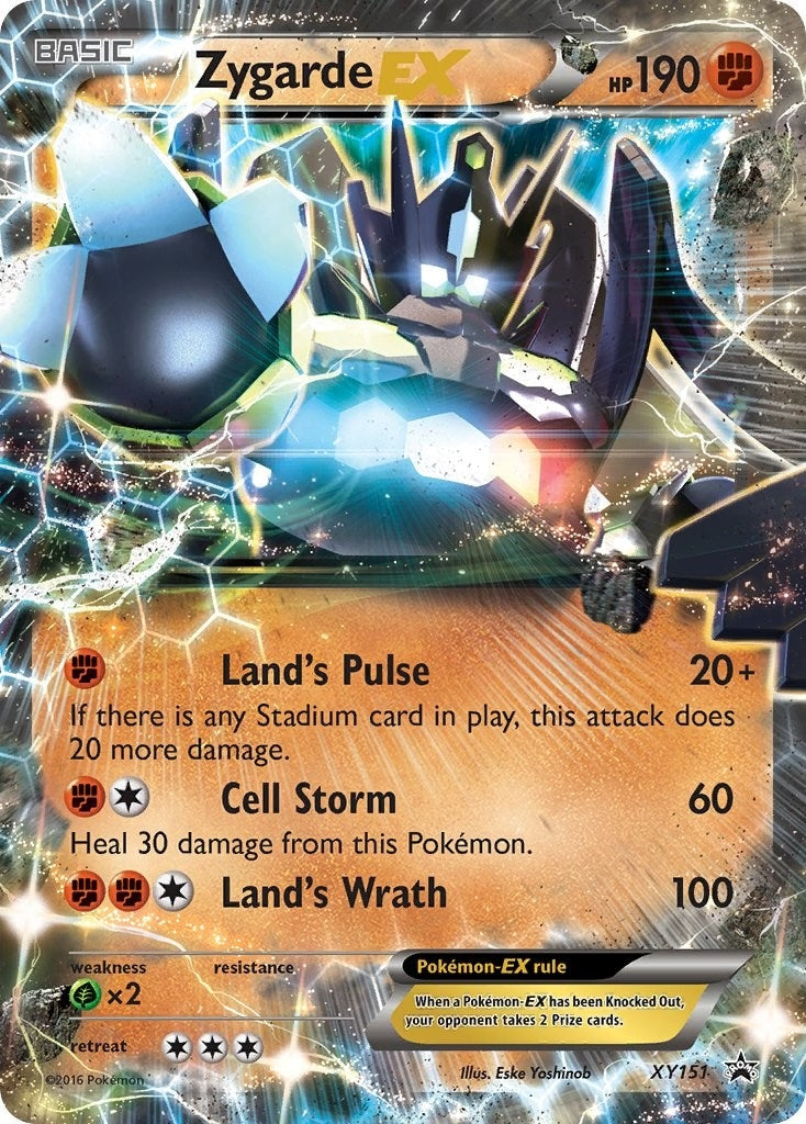 Image for Zygarde EX (Shiny) (XY151) (XY Promos) (PR) - Pokemon