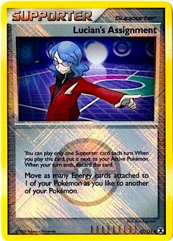 Image for Lucian's Assignment - 92/111 (League Promo) (092/111) (League & Championship Cards) (PR) - Pokemon