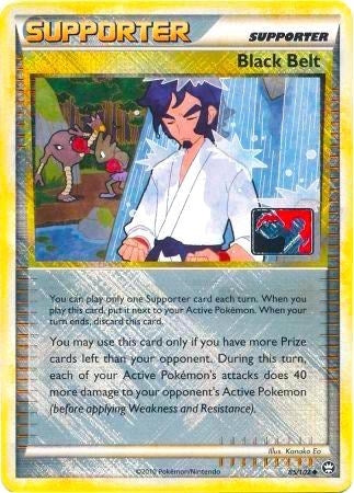 Image for Black Belt - 85/102 (League Promo) (085/102) (League & Championship Cards) (PR) - Pokemon