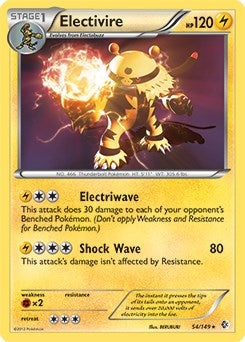Image for Electivire - 54/149 (BW Boundaries Crossed) (054/149) (Deck Exclusives) (PR) - Pokemon