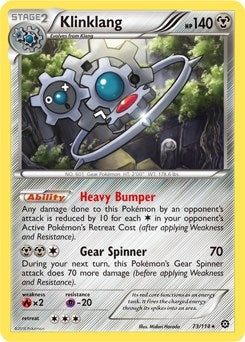 Image for Klinklang - 73/114 (XY Steam Siege) (073/114) (Deck Exclusives) (PR) - Pokemon