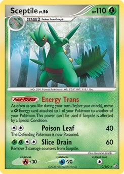 Image for Sceptile - 10/100 (DP Stormfront) (010/100) (Deck Exclusives) (PR) - Pokemon