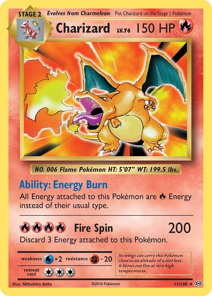 Image for Charizard (11/108) (XY - Evolutions) (EVO) - Pokemon