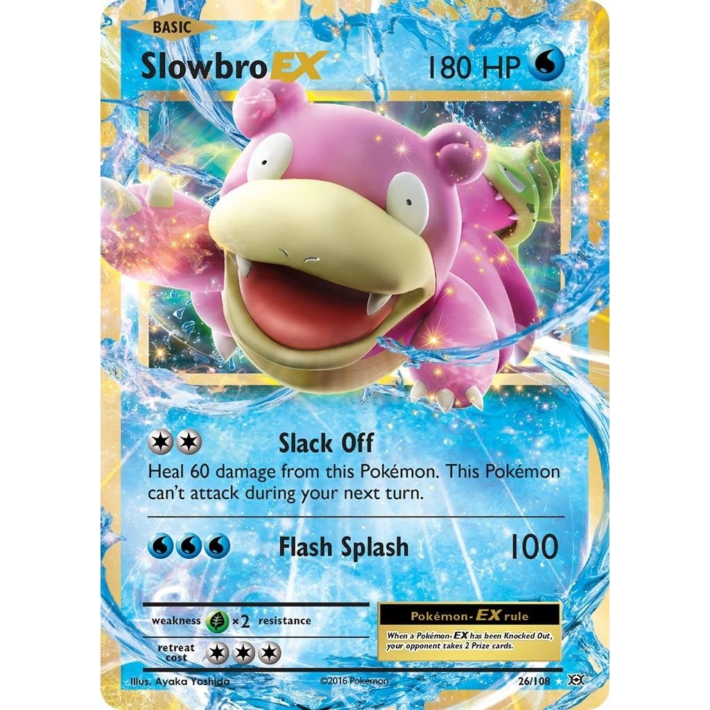 Slowbro EX (26/108) (XY - Evolutions) - PokeBox USA