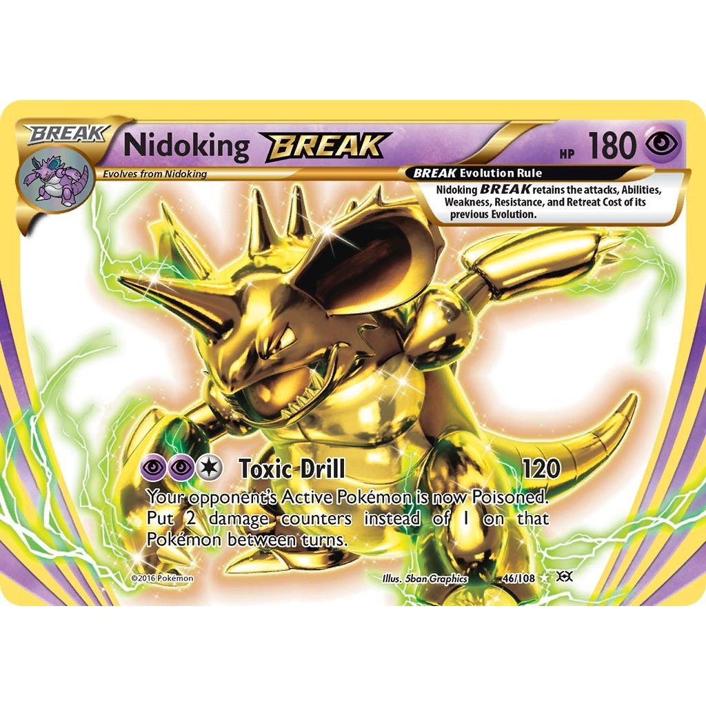 Nidoking BREAK (46/108) (XY - Evolutions) - PokeBox USA