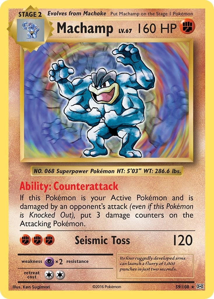 Image for Machamp (59/108) (XY - Evolutions) (EVO) - Pokemon