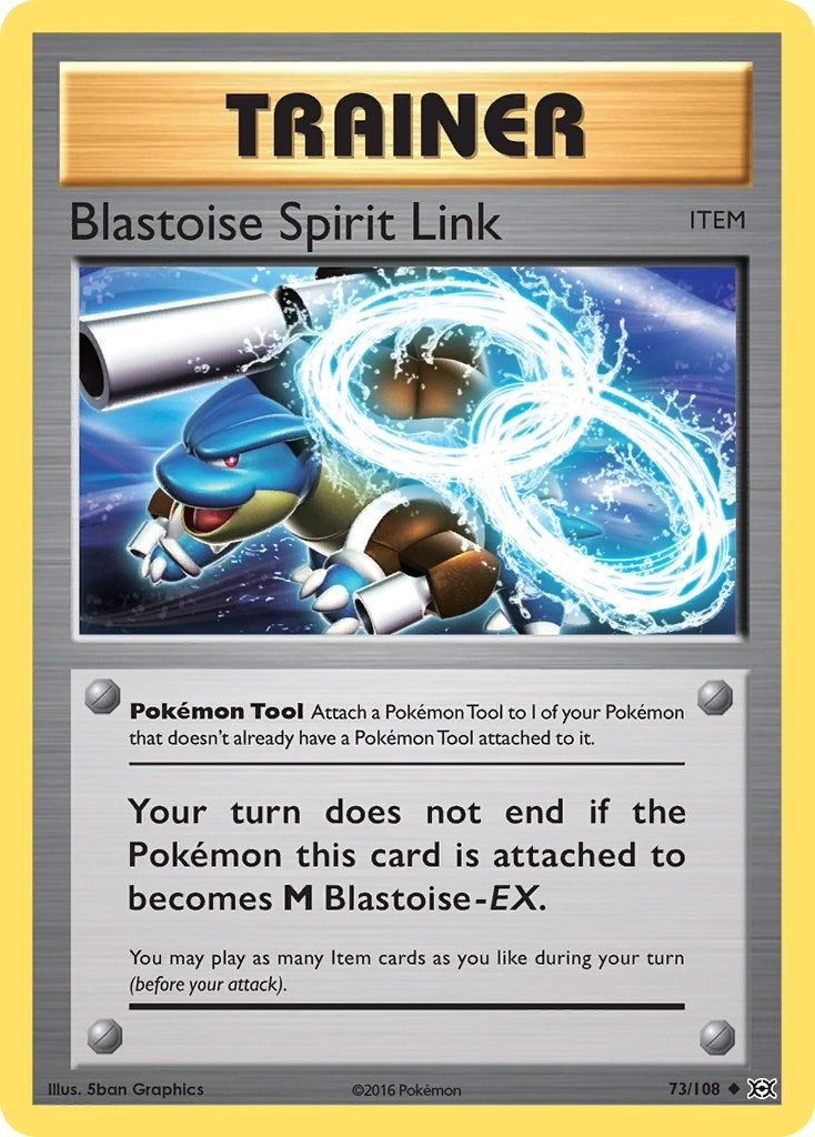 Image for Blastoise Spirit Link (73/108) (XY - Evolutions) (EVO) - Pokemon