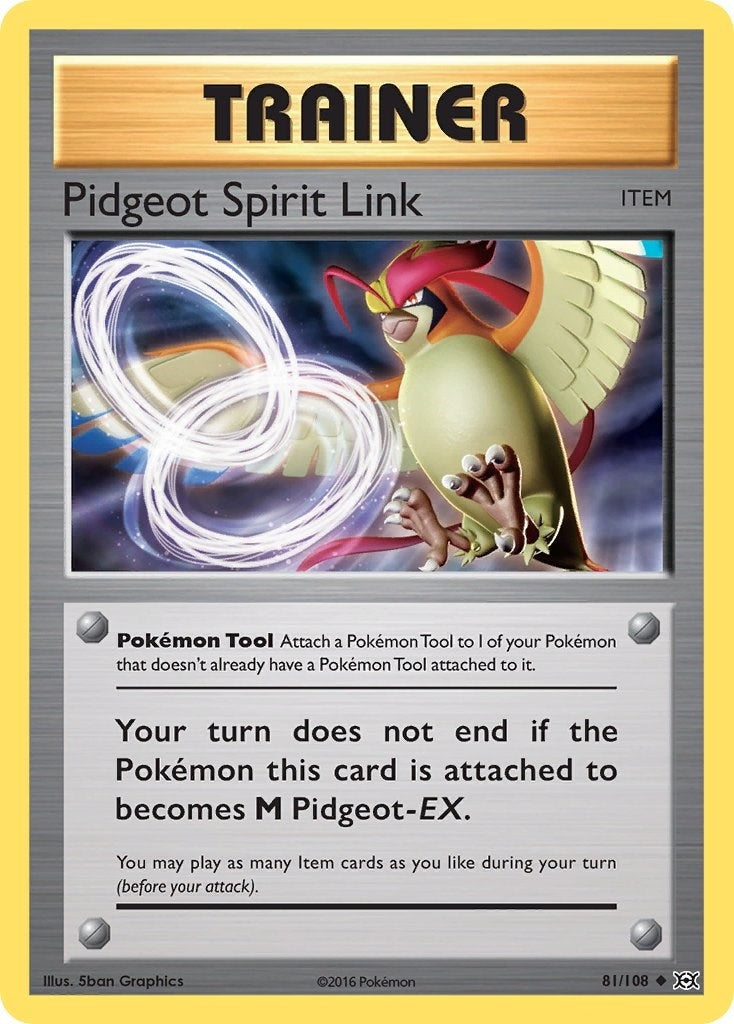 Image for Pidgeot Spirit Link (81/108) (XY - Evolutions) (EVO) - Pokemon
