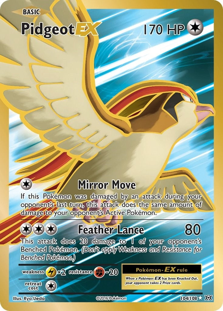 Image for Pidgeot EX (Full Art) (104/108) (XY - Evolutions) (EVO) - Pokemon