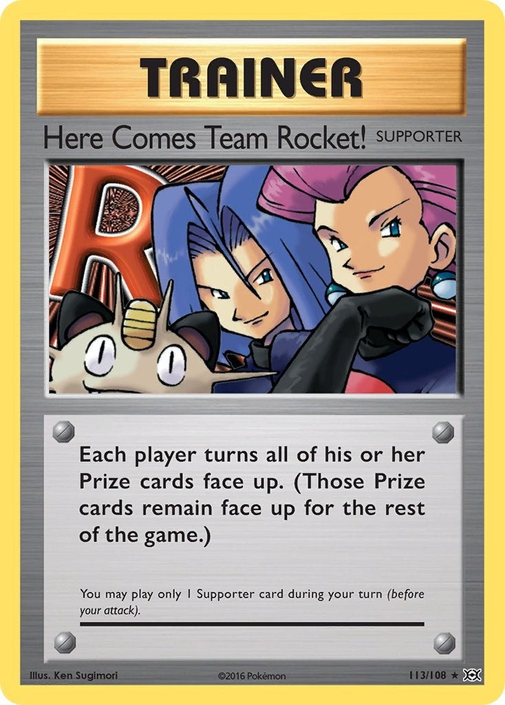 Image for Here Comes Team Rocket! (113/108) (XY - Evolutions) (EVO) - Pokemon