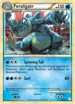 Image for Feraligatr - 20/123 (Cosmos Holo) (020/123) (Deck Exclusives) (PR) - Pokemon
