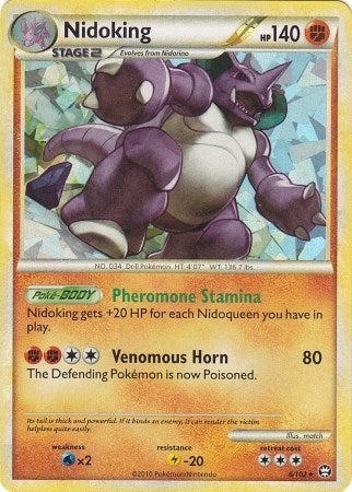 Image for Nidoking - 6/102 (Cracked Ice Holo) (006/102) (Deck Exclusives) (PR) - Pokemon