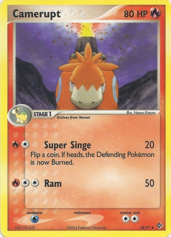 Image for Camerupt (24) (EX Battle Stadium) (BST) - Pokemon