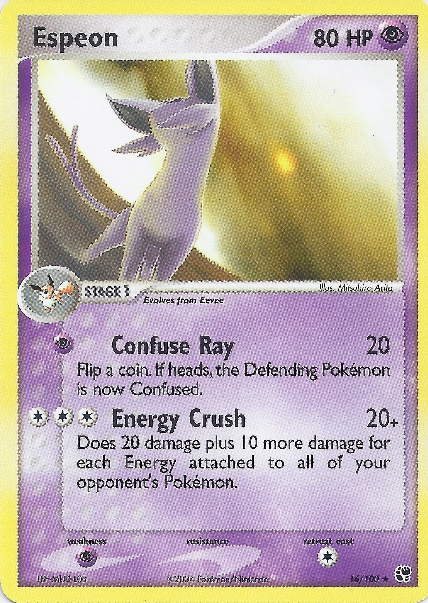 Image for Espeon (16) (EX Battle Stadium) (BST) - Pokemon