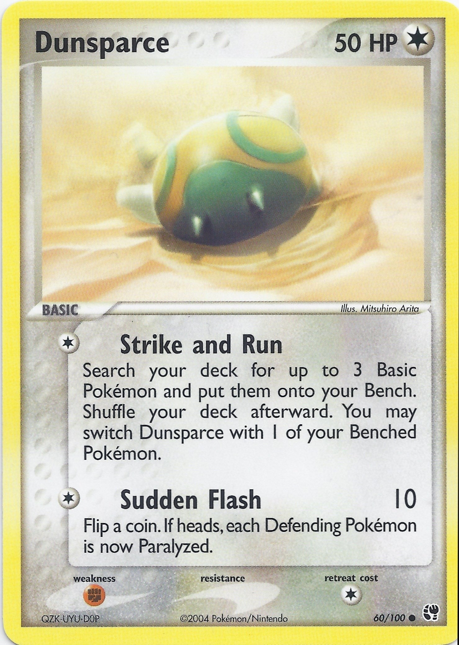 Image for Dunsparce (60) (EX Battle Stadium) (BST) - Pokemon