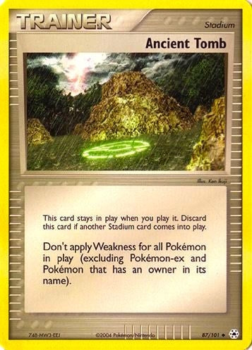 Image for Ancient Tomb (87) (EX Battle Stadium) (BST) - Pokemon