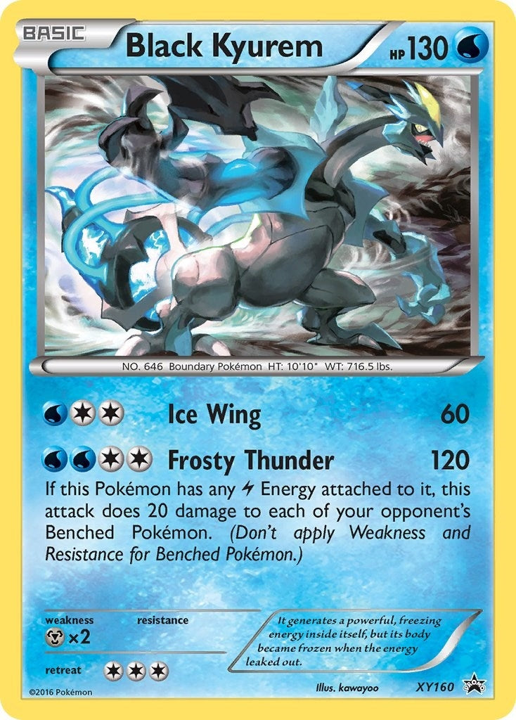 Image for Black Kyurem - XY160 (XY160) (XY Promos) (PR) - Pokemon