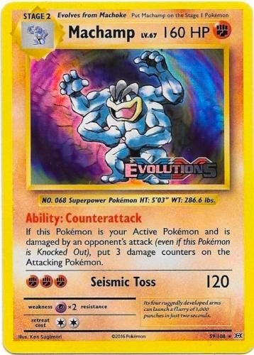 Image for Machamp (XY Evolutions Prerelease) (59/108) (XY Promos) (PR) - Pokemon