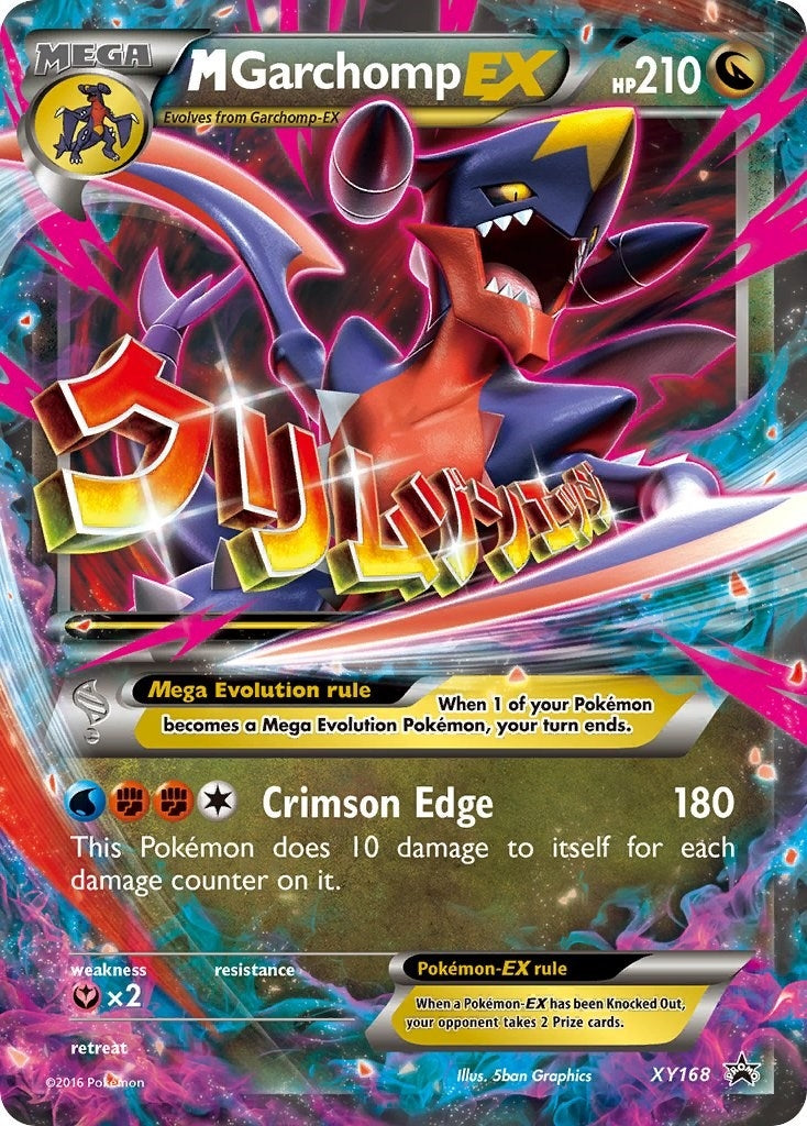 Image for M Garchomp EX - XY168 (XY168) (XY Promos) (PR) - Pokemon