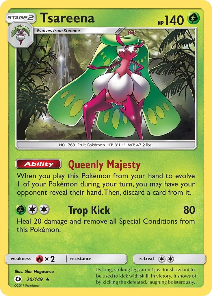 Image for Tsareena (20/149) (SM Base Set) (SM01) - Pokemon