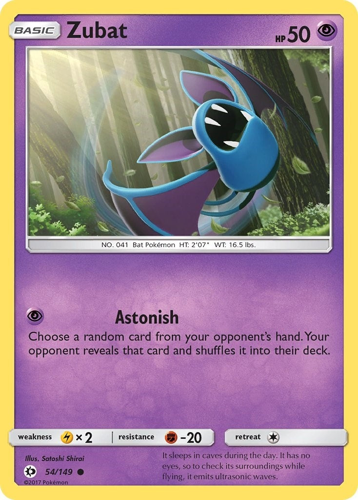 Image for Zubat (54/149) (SM Base Set) (SM01) - Pokemon