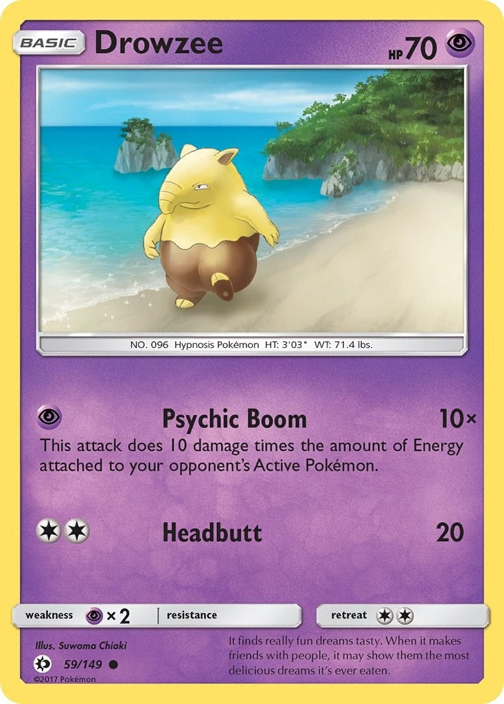 Image for Drowzee (59/149) (SM Base Set) (SM01) - Pokemon
