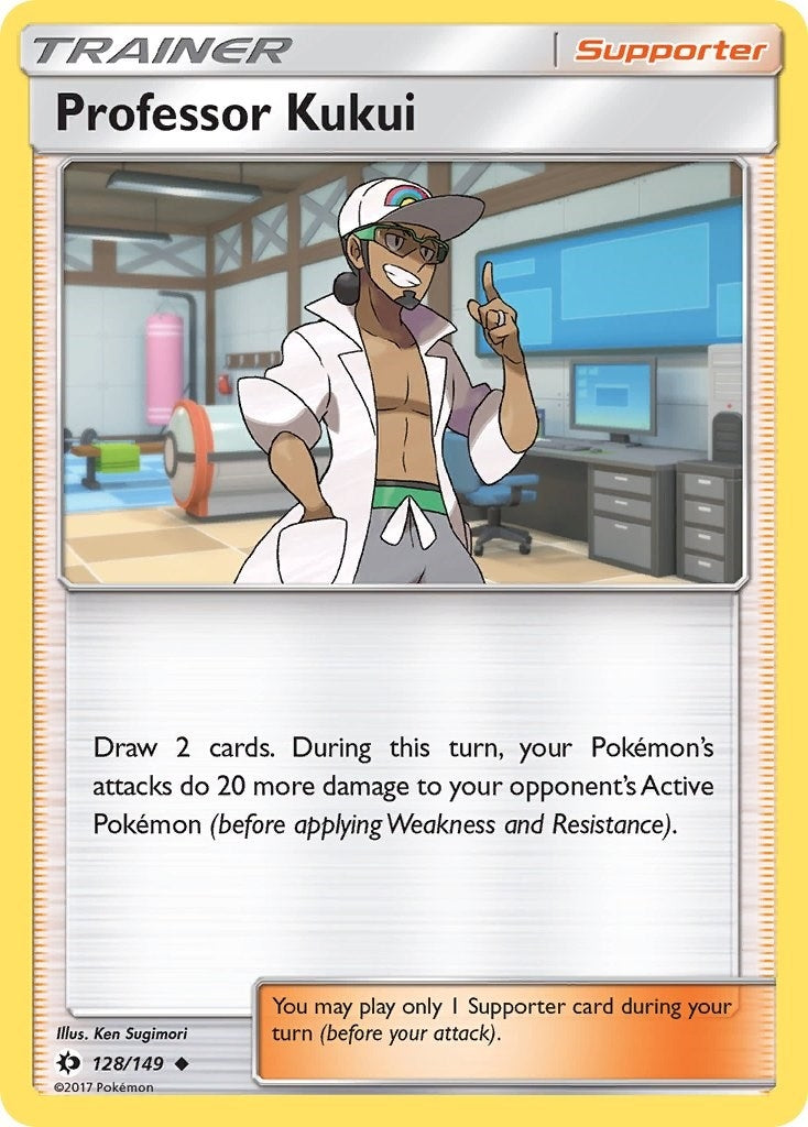Image for Professor Kukui (128/149) (SM Base Set) (SM01) - Pokemon
