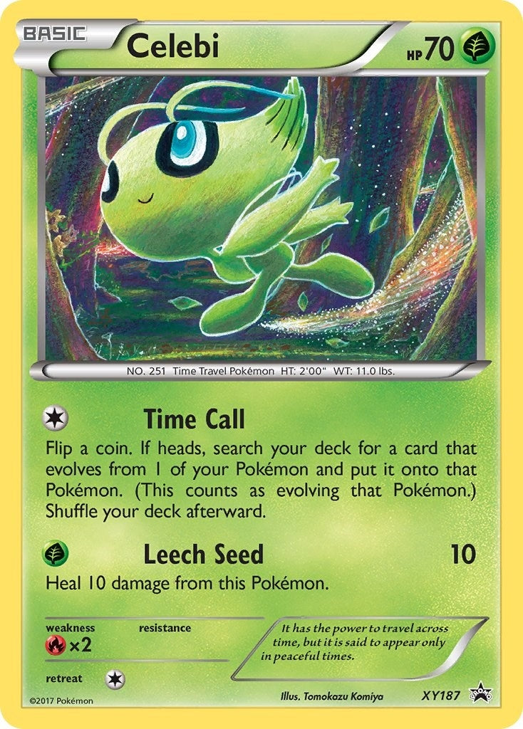 Image for Celebi - XY187 (XY187) (XY Promos) (PR) - Pokemon