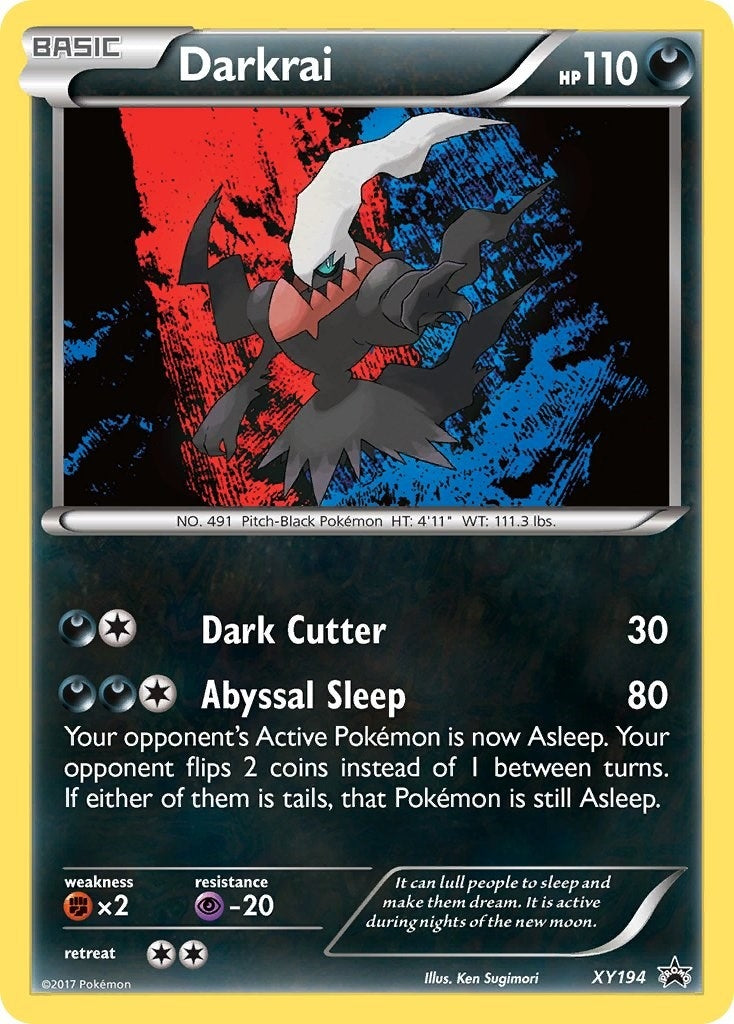 Image for Darkrai - XY194 (XY194) (XY Promos) (PR) - Pokemon