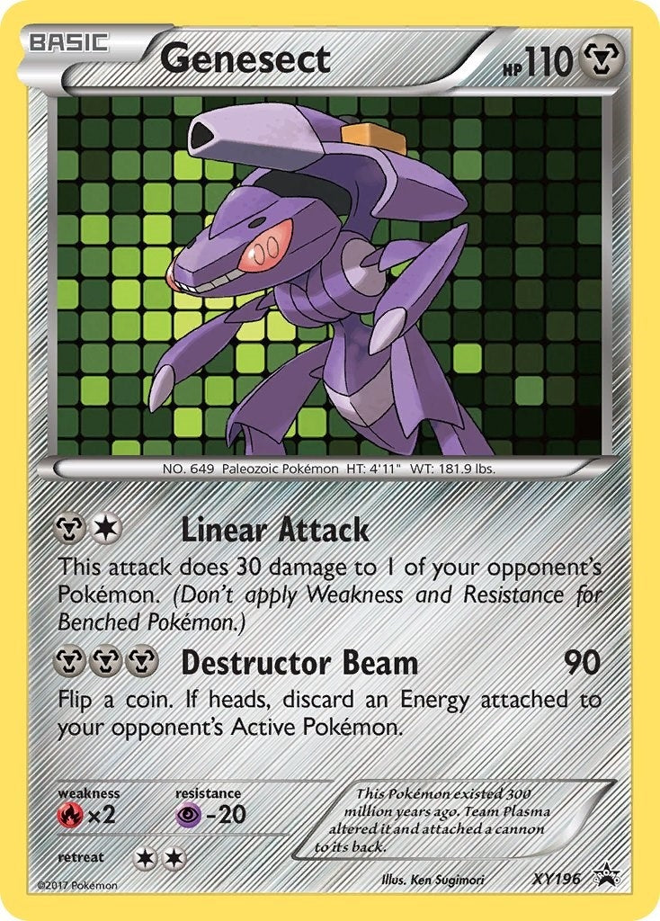 Image for Genesect - XY196 (XY196) (XY Promos) (PR) - Pokemon