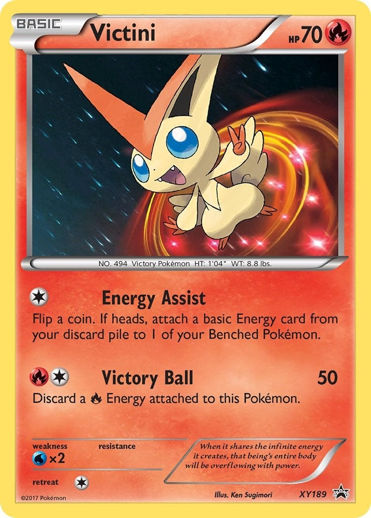 Image for Victini - XY189 (XY189) (XY Promos) (PR) - Pokemon