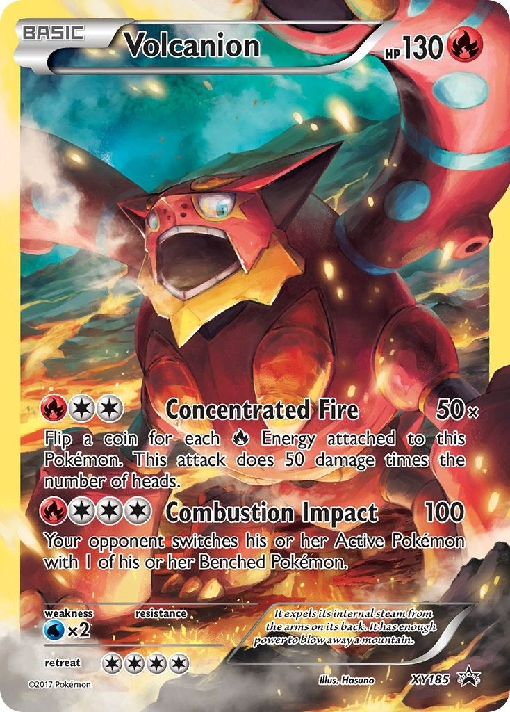 Image for Volcanion - XY185 (XY185) (XY Promos) (PR) - Pokemon