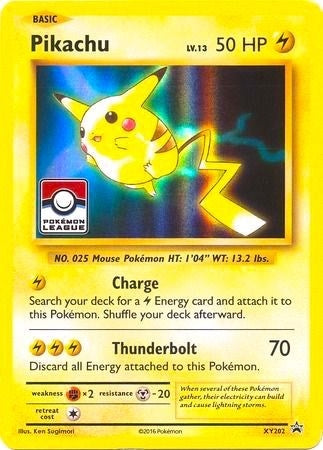 Image for Pikachu - XY202 (Pokemon League) (XY202) (League & Championship Cards) (PR) - Pokemon