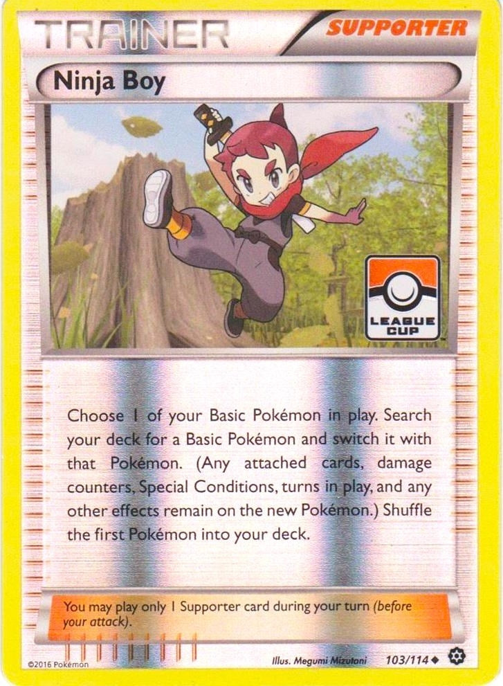 Image for Ninja Boy - 103/114 (League Cup) (103/114) (League & Championship Cards) (PR) - Pokemon