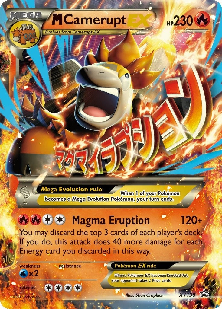 Image for M Camerupt EX - XY198 (XY198) (XY Promos) (PR) - Pokemon