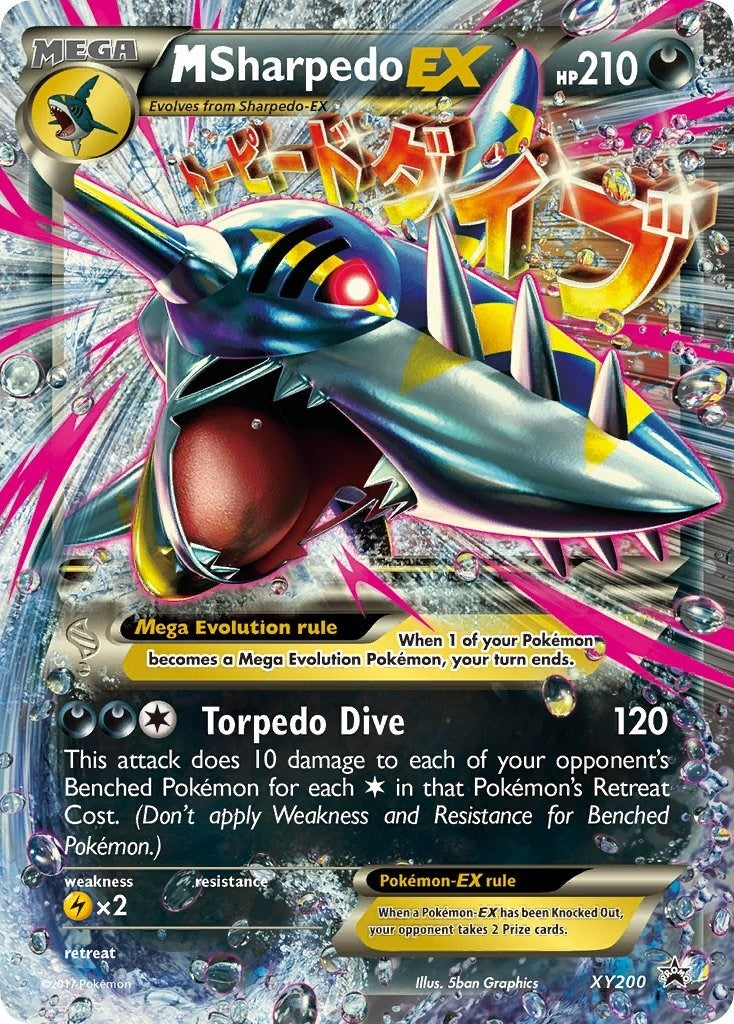 Image for M Sharpedo EX - XY200 (XY200) (XY Promos) (PR) - Pokemon