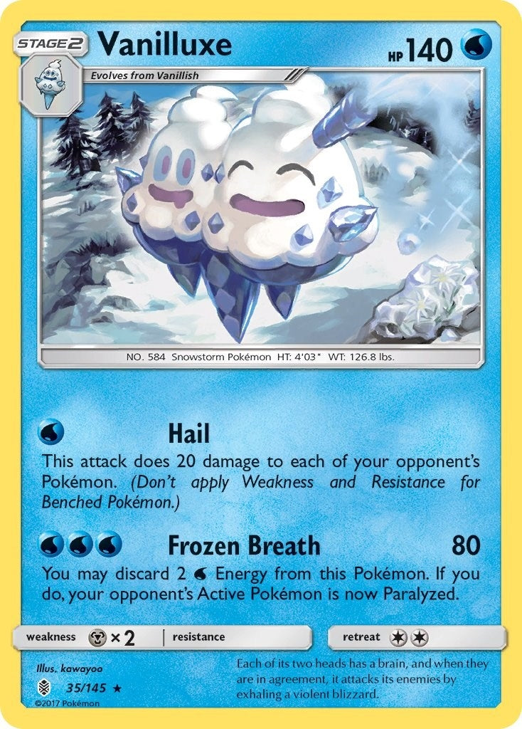 Image for Vanilluxe (35/145) (SM - Guardians Rising) (SM02) - Pokemon