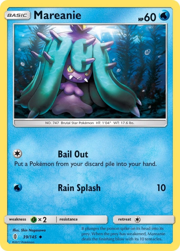 Image for Mareanie (39/145) (SM - Guardians Rising) (SM02) - Pokemon